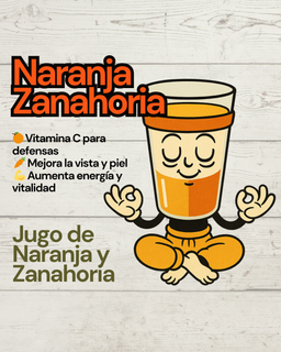 Jugo Naranja-Zanahoria