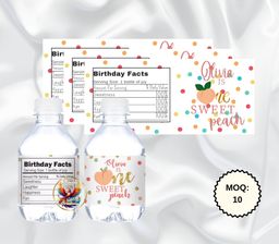 Themed 250ml Mineral Water Bottle