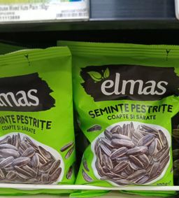 Elmas Salted Roasted Striped Sunf 100gr