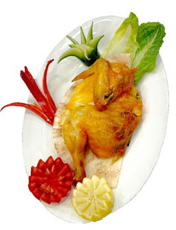 نص دجاج سادة مندي