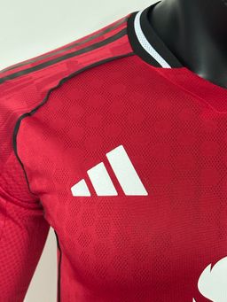 Manchester united jersey long sleeve 2025/26