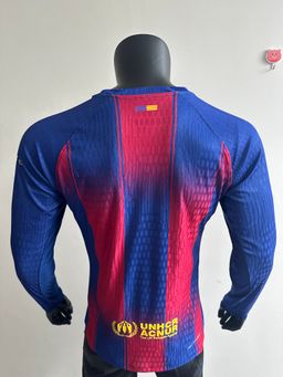 Barcelona home long sleeve jersey 2025/26