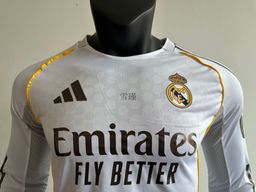 Real Madrid long sleeve jersey 2025/26