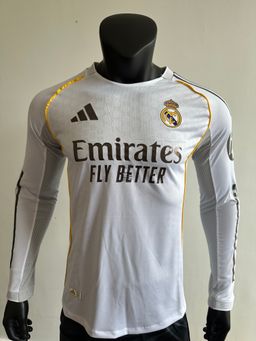 Real Madrid long sleeve jersey 2025/26