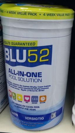 Blue 52 All In One Pool Solution 1.2kg