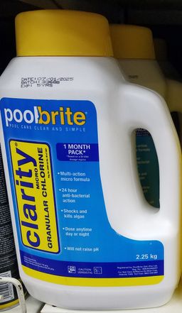 Clarity Granular Chlor. 2.25kg