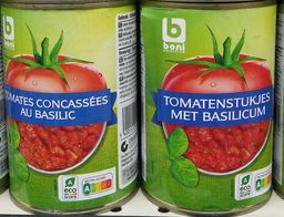 Boni Sel Tomates Concas. Au Basilic 400gr