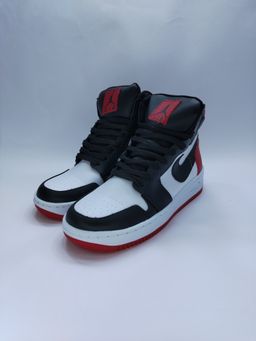 JORDAN 1 BLANCO CON ROJO