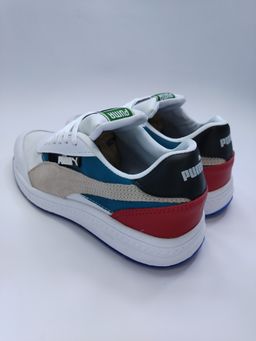 PUMA RIDER BEIGE CON AZUL