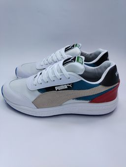 PUMA RIDER BEIGE CON AZUL