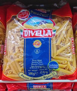 Divella Penne Mezzani Rigati N°23 500gr
