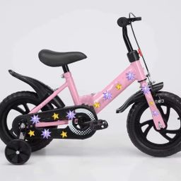 Popular New Model 16-Inch Bike for Kids Aged 7 for Boys and Girls with Training Wheel Ordinary Pedal