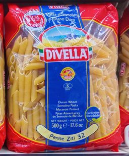 Divella Penne Ziti N°32 500gr