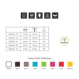 Valencia Planters | Pack of 2 | White Pot