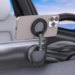 Support de téléphone magnétique à ventouse avec adsorption sous vide