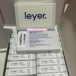 -1.25 LEYER Korea Graded Contact Lenses Pairing Coral Grey N 13.5