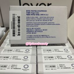 -4.00 LEYER Korea Graded Contact Lenses Natural Grey N13.2
