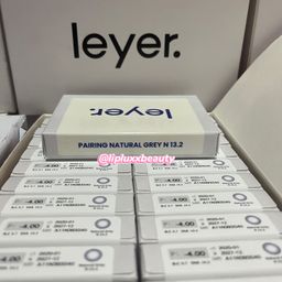 -4.00 LEYER Korea Graded Contact Lenses Natural Grey N13.2