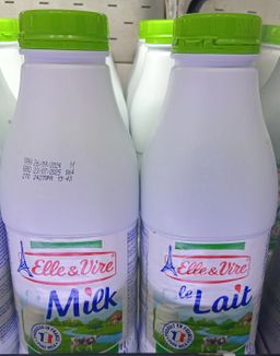 Elle & Vire Milk Blle Ecreme Skimmed 1lt