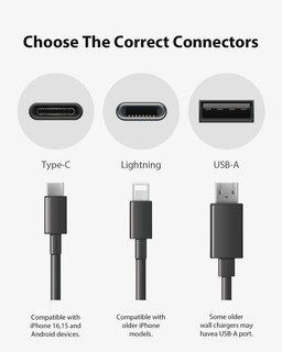 MagCable | USB-A to Lightning 27W (1m/3.3ft)
