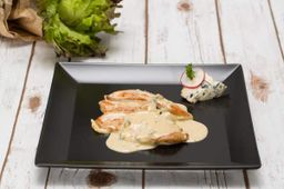 Pui cu gorgonzola