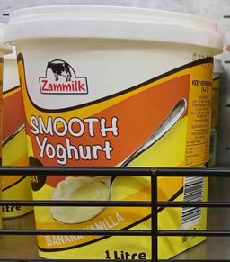 Zammilk Yog. Low Fat Smooth Banana 1lt