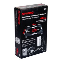 Base universal con ruedas para línea blanca, FIERO