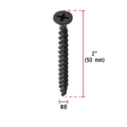 Blíster con 10 pijas multiusos, #8 x 2' , FIERO