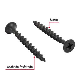 Blíster con 16 pijas multiusos, #6 x 1-1/2', FIERO