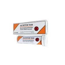 ACETIN 600 MG TABLET EFFERVESCENT 10s