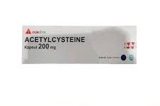 ACETYLCYSTEINE 200 MG CAPSUL 10s