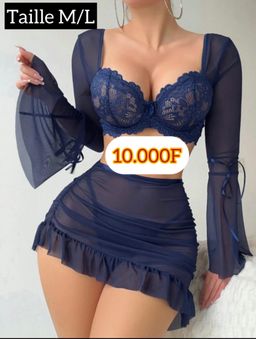 🌟 Nuisette Sexy de Soirée – Pour Une Nuit Inoubliable