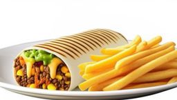 Nachos Beef Burrito