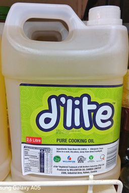 D’Lite Pure Cooking Oil 2.5lt