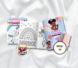 Themed A6 Mini Colouring Book