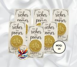 Themed Chocolate Heart Save The Date Cards