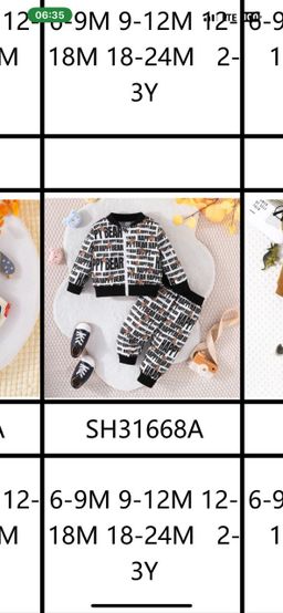 8 pieces of hoodie suits catalog 