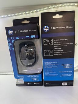 Souris Sans Fil HP 2.4G Platinum – Confort Ergonomique & Précision