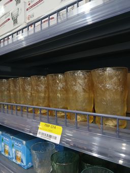  Verres givrés ambrés – Look givré chic