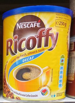 Nestle Ricoffy Inst. Coff. Decaf. 250gr