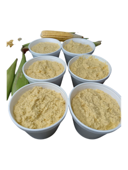 Freshly Ground New Corn 1 lb / Maíz nuevo molido envase 1 libra