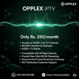 Opplex IPTV 1Month Plan