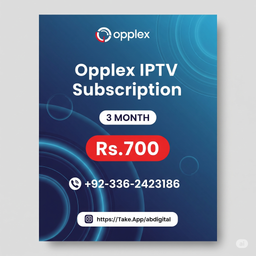 Opplex IPTV 3Month Plan