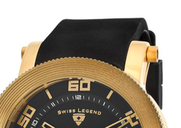 Swiss Legend Cyclone Black/Rubber Ø48 mm