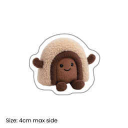 Tapak Kuda Waterproof Sticker