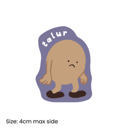 Talur Sedih Waterproof Sticker