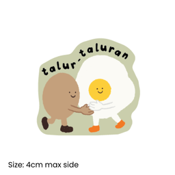 Talur-Taluran Waterproof Sticker