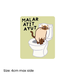 Malar Atit Ayut Waterproof Sticker