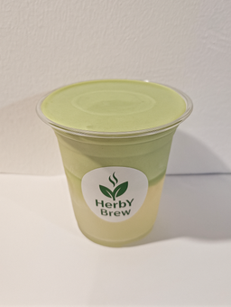 Iced Coconut Matcha Cloud Latte