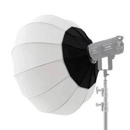 Factory Supplier 65cm plastic Softbox Soft Light Modifier Foldable Portable Ball Shape Lantern Softbox for Strobe Flash Light